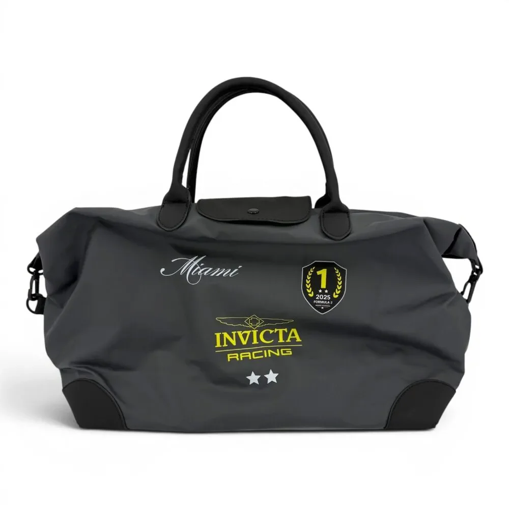 NEW Invicta Racing Miami Race Weekend Limited Edition Paddock Duffel Black